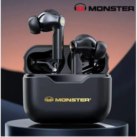 Monster AirMars True Wireless Bluetooth Earbuds - Black